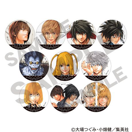 DEATH NOTE 【BOX】トレーディングメタル缶バッジ | クラックス(CRUX 