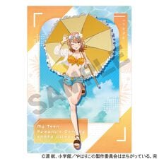 クラックス(CRUX)のやはり俺の青春ラブコメはまちがっている。完　シングルクリアファイル　一色いろは　水着パラソル