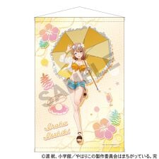 クラックス(CRUX)のやはり俺の青春ラブコメはまちがっている。完　B2タペストリー　一色いろは　水着パラソル