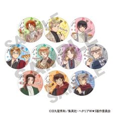 クラックス(CRUX)のヘタリア World★Stars　【BOX】トレーディンググリッター缶バッジ　食べ歩き