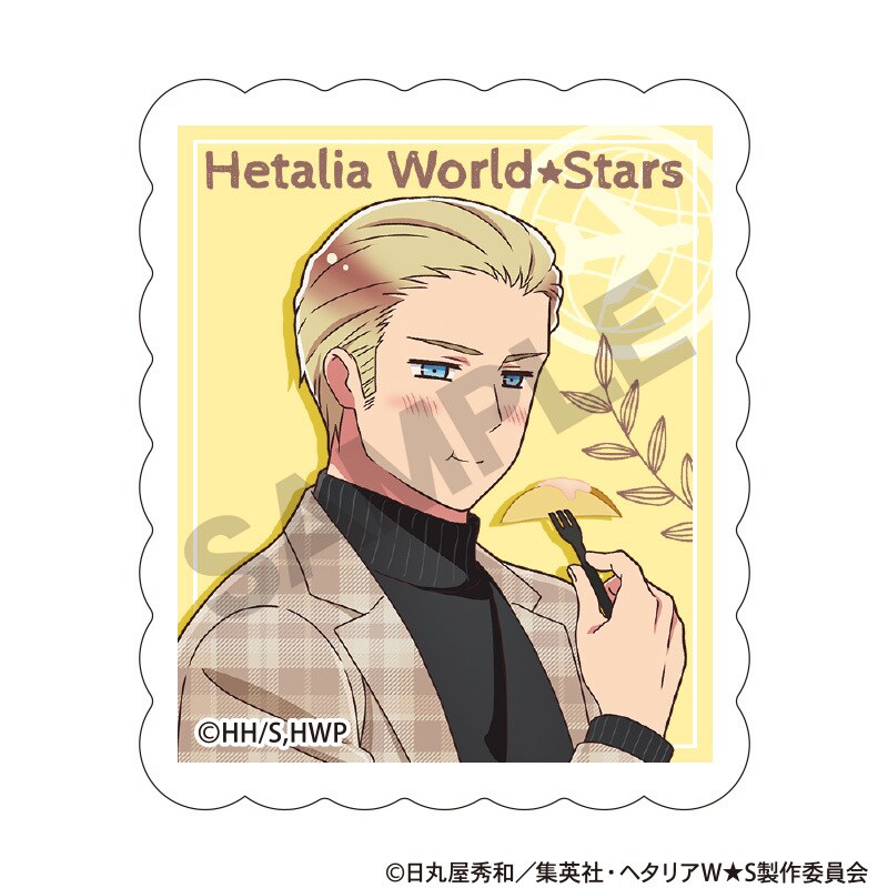 ヘタリア World☆Stars アクリルスタンド イタリア/ドイツ/日本