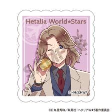 クラックス(CRUX)のヘタリア World★Stars　アクリルマグネット　フランス　食べ歩き