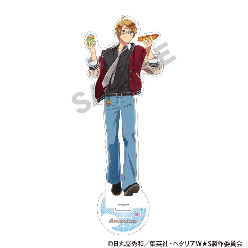 ヘタリア　アメリカ　アクスタ　AGF Amazon.co.jp: ヘタリア AGF 2021 アクリルスタンド アクスタ