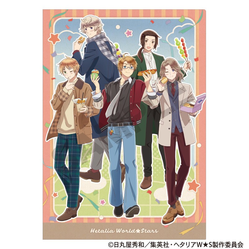 ヘタリア World☆Stars アート缶バッジ アメリカ 食べ歩き