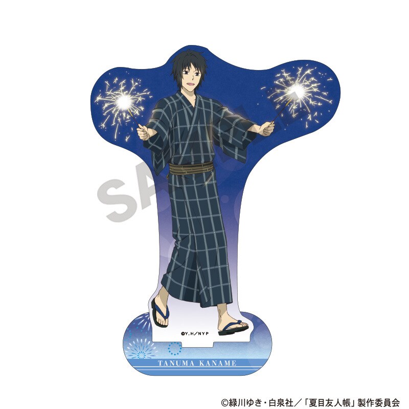 夏目友人帳　花やしき　アクリルスタンド　田沼　名取 夏目友人帳 花やしき アクリルスタンド 田沼 名取