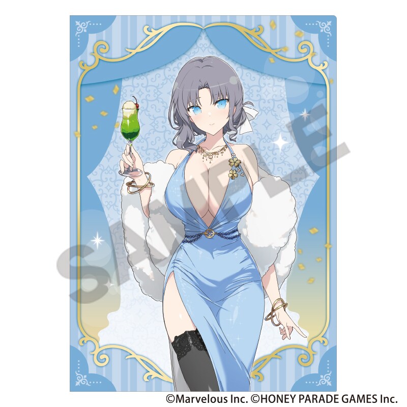 シノビマスター 閃乱カグラ NEW LINK シングルクリアファイル 雪泉