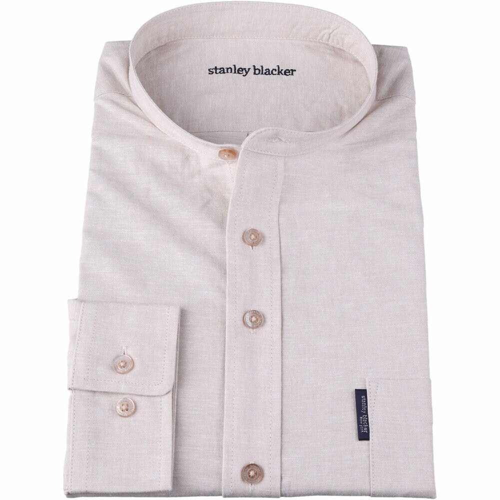 LB.02／リネン混 クリンクルコーチシャツ | ナノユニバース(NANO