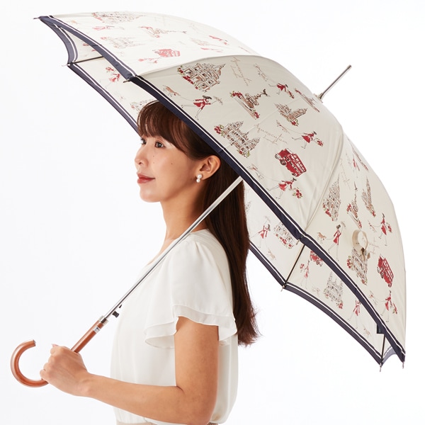 Aquascutum（アクアスキュータム） ロンドンガール柄 雨傘（長傘） | アクアスキュータム(AQUASCUTUM) | マルイウェブチャネル