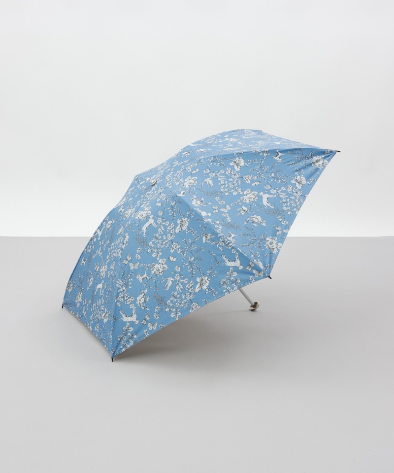 Aquascutum花柄 折りたたみ傘 晴雨兼用 Aquascutum（アクアスキュータム） 日傘 折りたたみ傘 東レ サマー