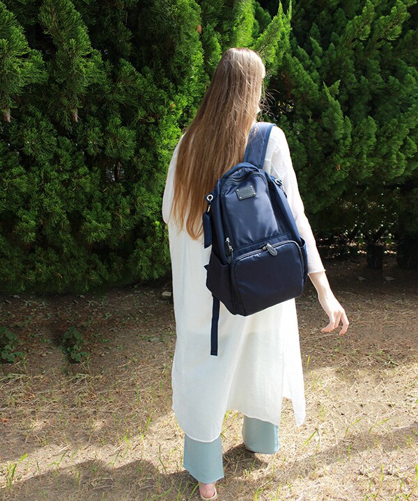 【ネイビー】　20L マザーズリュック　大容量バッグ 撥水　スウィートマミー SweetMommy(授乳服&マタニティ) マザーズバッグ マザーズ