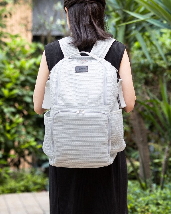 【グレー】23L マザーズバッグ　スウィートマミー　マザーズリュック　大容量 Amazon.co.jp: [スウィートマミー] マザーズバッグ 23L リュック