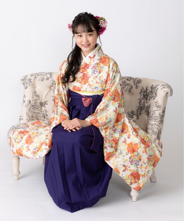 小学校 卒業式 簡単着付け 袴 セット 女の子 | スウィートマミー