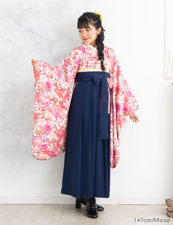 小学校 卒業式 簡単着付け 袴 セット 女の子 | スウィートマミー