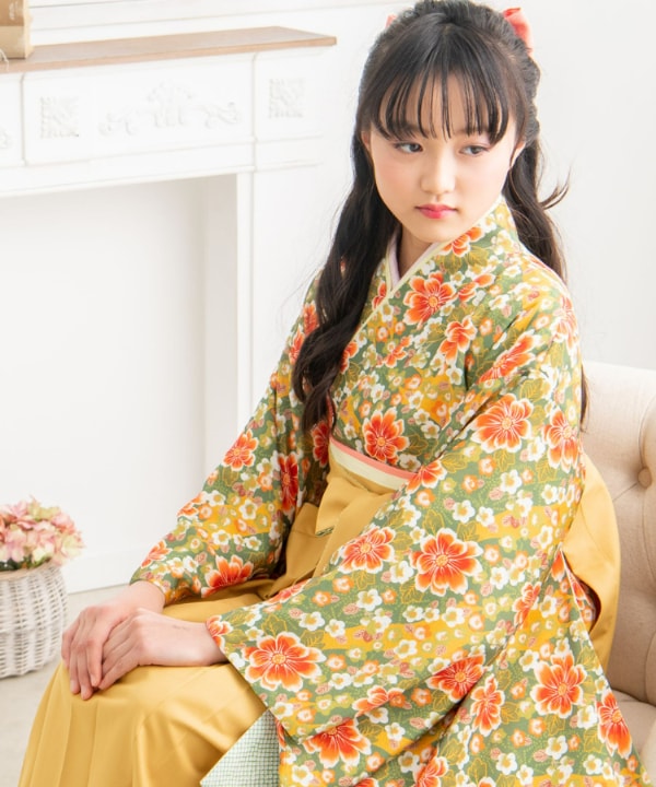 SWEET MOMMY 小学生　卒業式　袴セット Amazon | [スウィートマミー] 小学生 袴 卒業式 袴セット 着付け