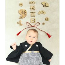 百日祝い  レターバナー ガーランド 木製 2WAY 記念日 | スウィートマミー(SWEET MOMMY)
