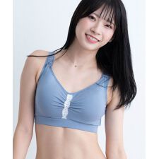 スウィートマミー(SWEET MOMMY)の脇高美胸フルカップ授乳ブラ ホック前開き型ノンワイヤー授乳ブラジャー