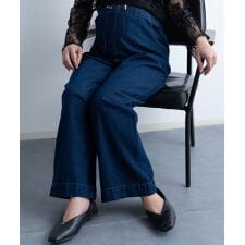 スウィートマミー(SWEET MOMMY)のワイドストレートデニム　[マタニティ 産前産後]