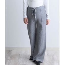 スウィートマミー(SWEET MOMMY)のセンターピンタック ニットワイドパンツ [マタニティ　産前産後]