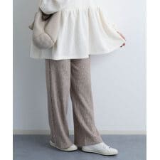 スウィートマミー(SWEET MOMMY)のフリンジニットパンツ [マタニティ　産前産後]