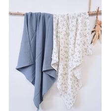 スウィートマミー(SWEET MOMMY)のダブルガーゼ ベビーおくるみ 大判 ガーゼケット