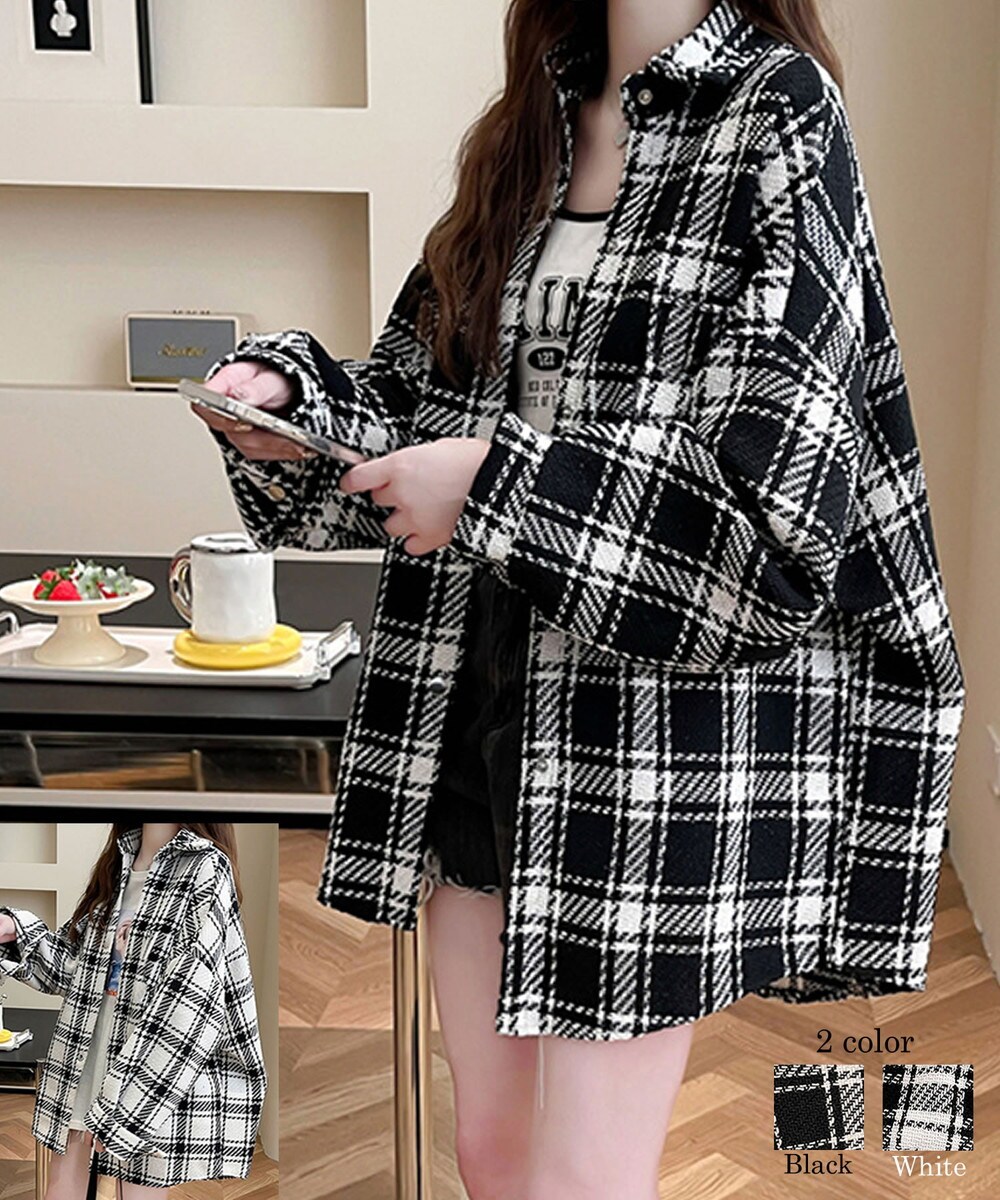 新品GAP ビックシルエットチェック柄シャツジャケットコートＬ〜LL10900円 楽天市場】『大人仕様の秋冬チェック』 チェック柄ビッグシャツ
