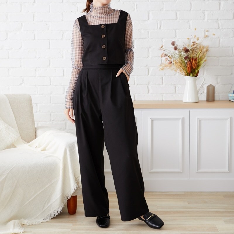 ビスチェとワイドパンツのセットアップ/AC1448 | マルイウェブチャネル