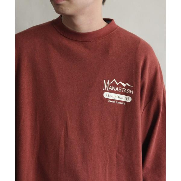 MANASTASH／マナスタッシュ HEMP TOUR L／S TEE ヘンプツアーロング