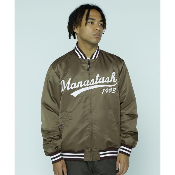 MANASTASH／REVERSIBLE NYLON VARSITY JACKET | マナスタッシュ