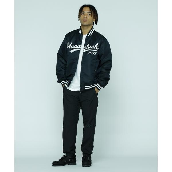 MANASTASH／REVERSIBLE NYLON VARSITY JACKET | マナスタッシュ