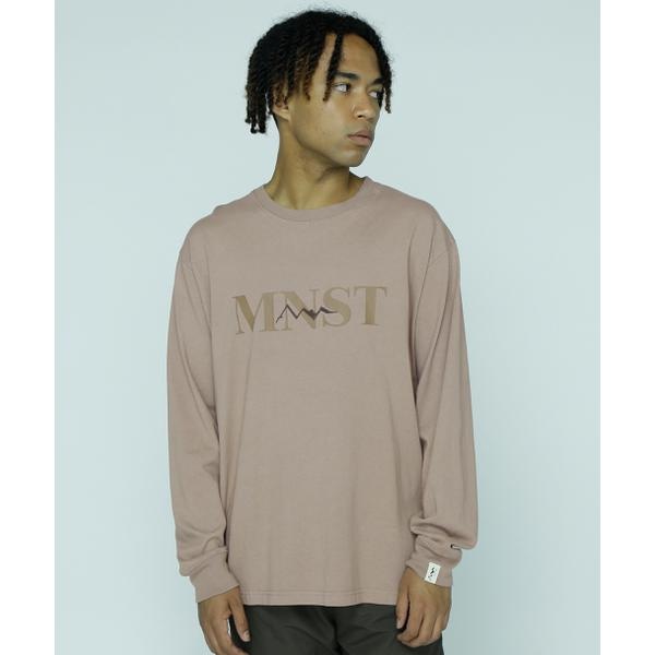 MANASTASH／マナスタッシュ／MNST LOGO L／S TEE／ロゴロングスリーブT