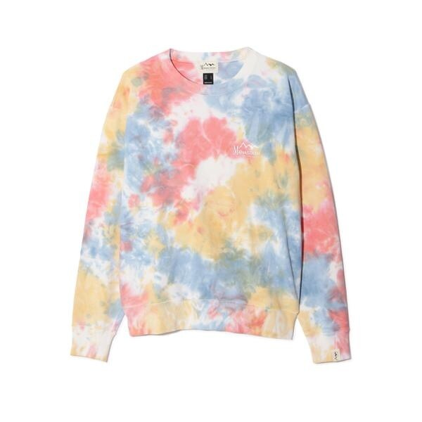 tie.me スウェット exodus - F.T.W. TIE DYE SWEAT SHIRT / L.BLUE / タイダイ
