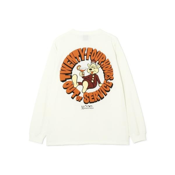 MANASTASH／マナスタッシュ／RE:POLY  L／S TEE 24HRS MANASTASH／マナスタッシュ／RE:POLY L／S TEE 24HRS | マナ