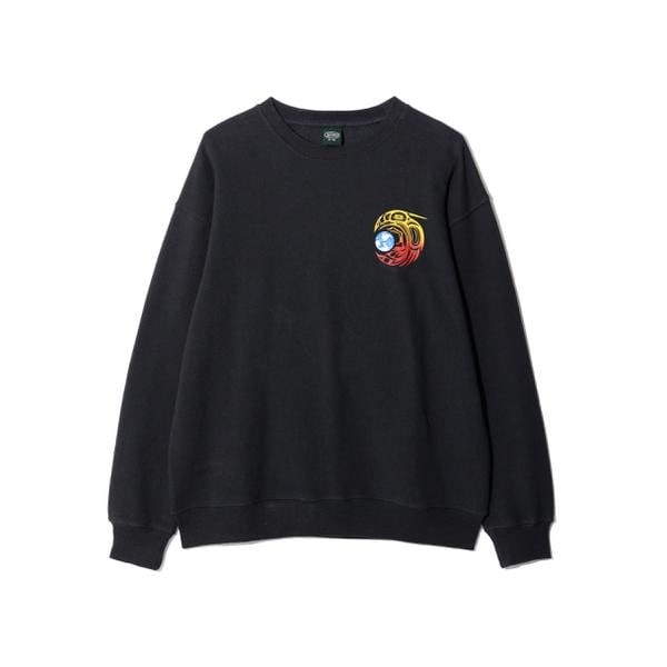 [�}���C]MANASTASH�^�}�i�X�^�b�V���^CASCADE SWEATSHIRTS RAVEN/�}�i�X�^�b�V���iManastash�j �u���b�N