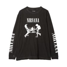 NIRVANA／ニルヴァーナ／LIVE L／S TEE／コラボロンT