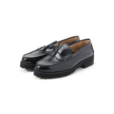 The Kenford Fineshoes／MENS TANK SOLE LOAFERS ／ BLA
