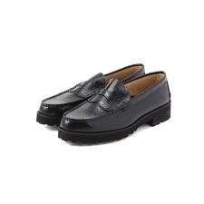 The Kenford Fineshoes／MENS TANKSOLE LOAFERS／BLACK
