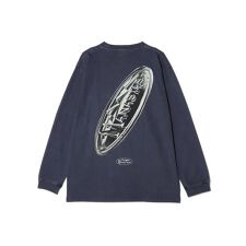 MANASTASH／マナスタッシュ／PUMICE L／S TEE METALLIC LOGO