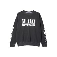 NIRVANA／ニルヴァーナ／NEVERMIND SWEAT CREW／コラボスウェット