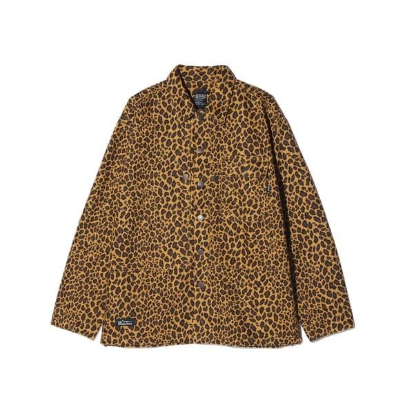 [�}���C]MANASTASH�^�}�i�X�^�b�V���^HEMP TWILL JKT LEOPARD/�}�i�X�^�b�V���iManastash�j �u���E��