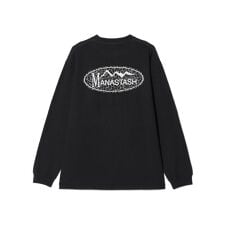 MANASTASH／マナスタッシュ／HEMP L／S TEE LEOPARD LOGO