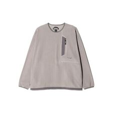 MANASTASH／マナスタッシュ／GRID FLEECE CREW