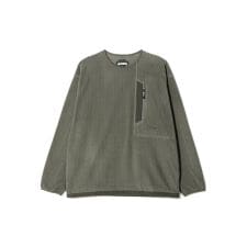 MANASTASH／マナスタッシュ／GRID FLEECE CREW