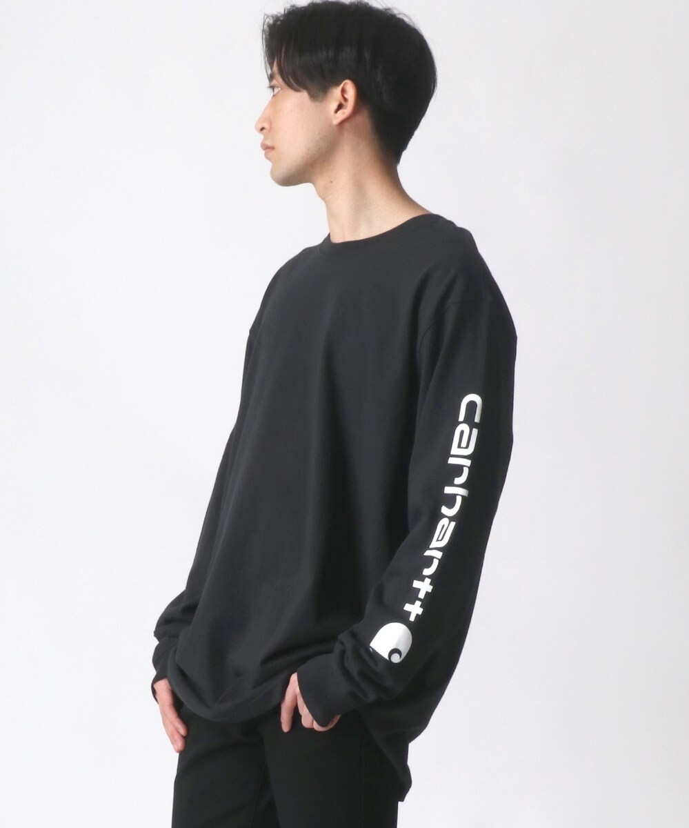 Tシャツ/カットソー(七分/長袖) c1317【carhart】originalFITロンT