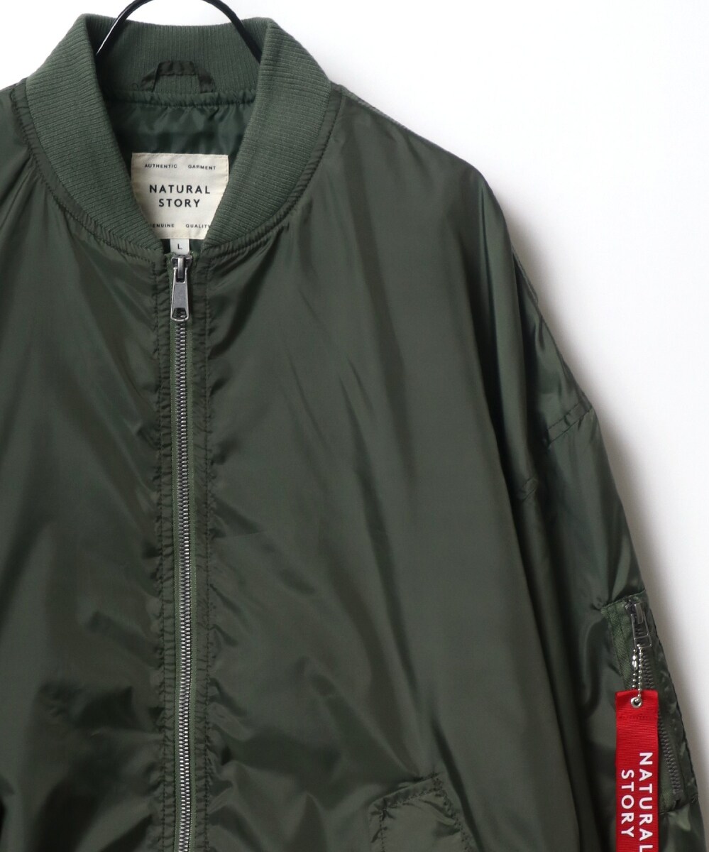 MA-1 FLIGHT JACKET/ビッグシルエット ミリタリー フライトジャケット 