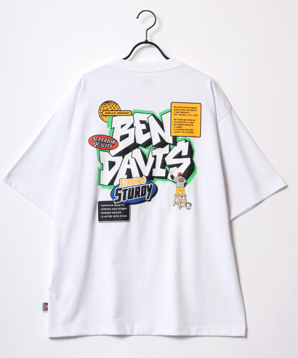 BEN DAVIS/ベンデイビス オーバーサイズ グラフィティー バック