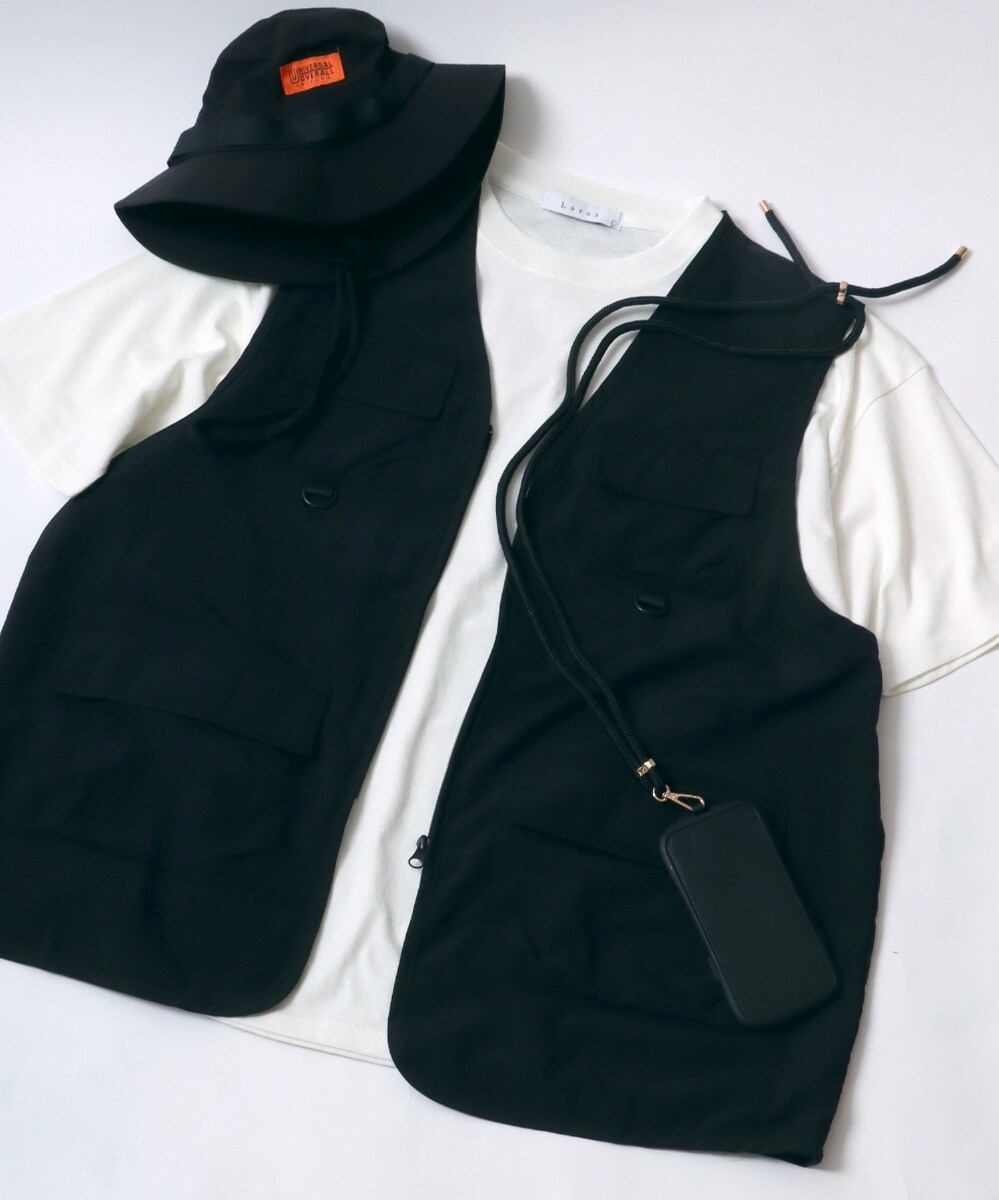 Oversize Nylon Fishing Vest/オーバーサイズ ナイロン フィッシング 