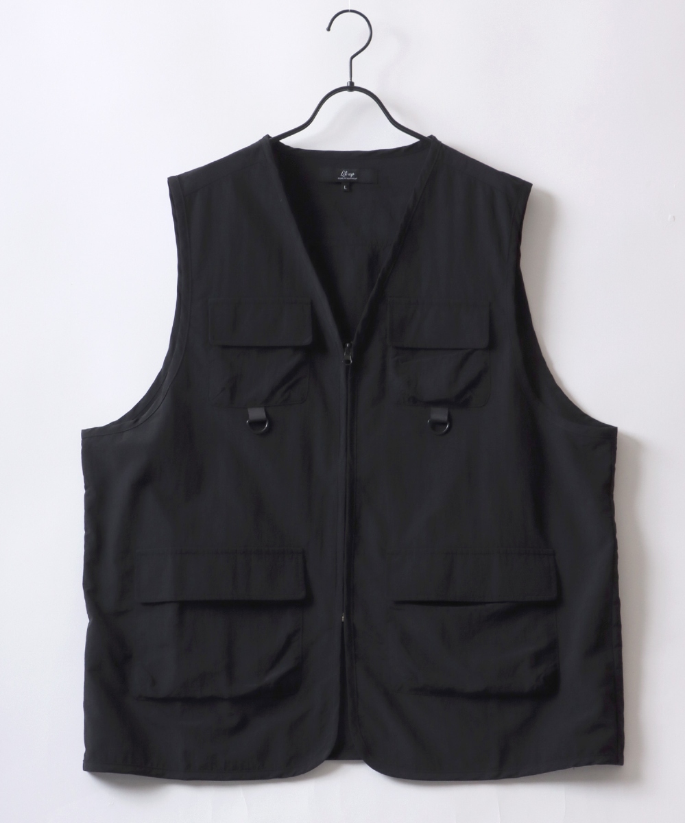 Oversize Nylon Fishing Vest/オーバーサイズ ナイロン フィッシング