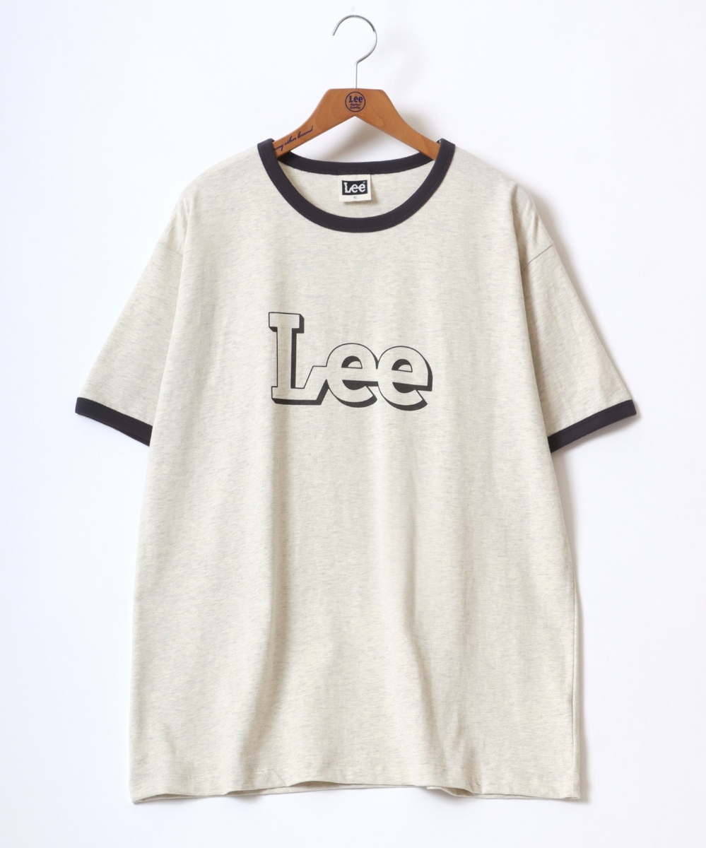 Lee/リー RINGER S/S TEE/オーバーサイズ カラー杢 ロゴ リンガー 半袖