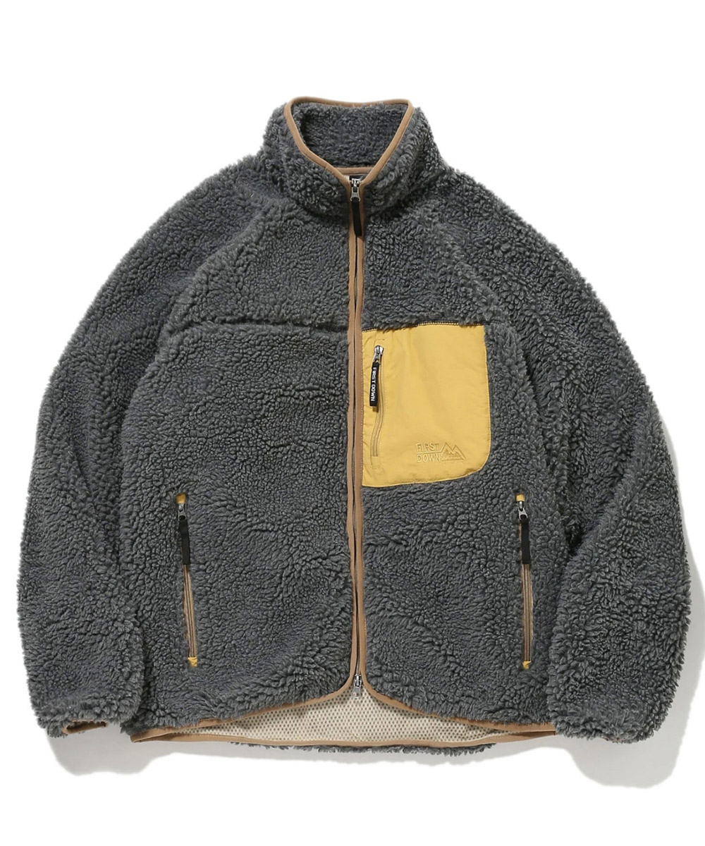 FIRST DOWN/ファーストダウン BOA FLEECE JACKET/ボアフリース