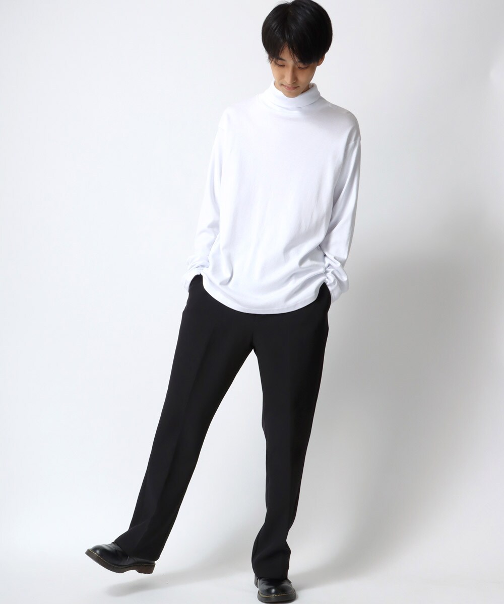 スムース タートルネック ロングスリーブTシャツ | マルカワ(MARUKAWA